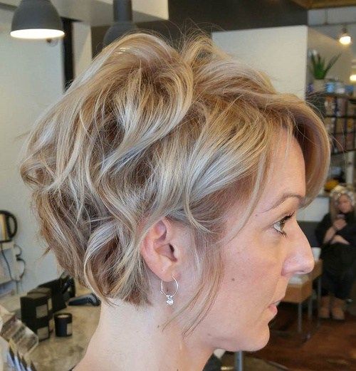 Dlouho Wavy Pixie For Fine Hair
