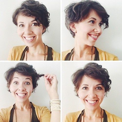 dlouho curly pixie