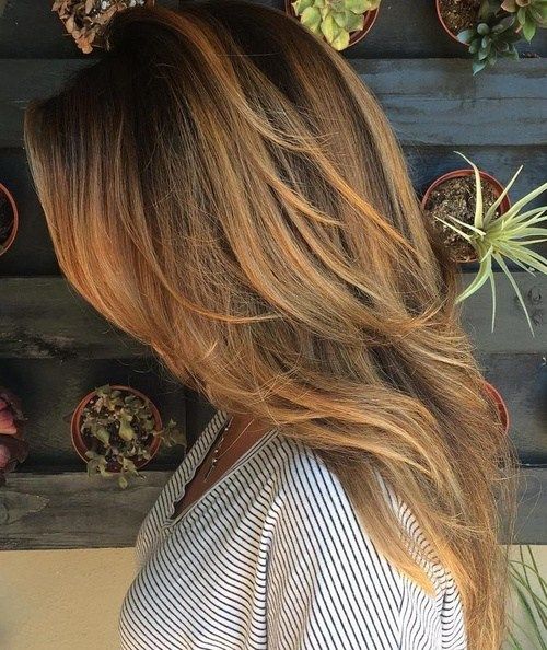 карамел Balayage For Brunettes