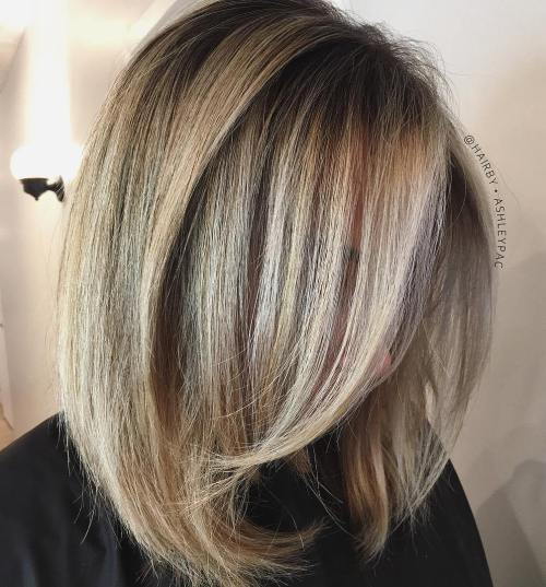 гуляй Hairstyle For Long Bob