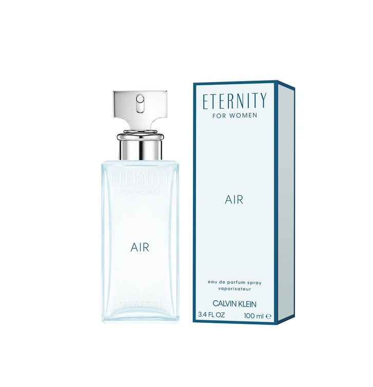 Die Flasche Calvin Klein's Eternity Air perfume 