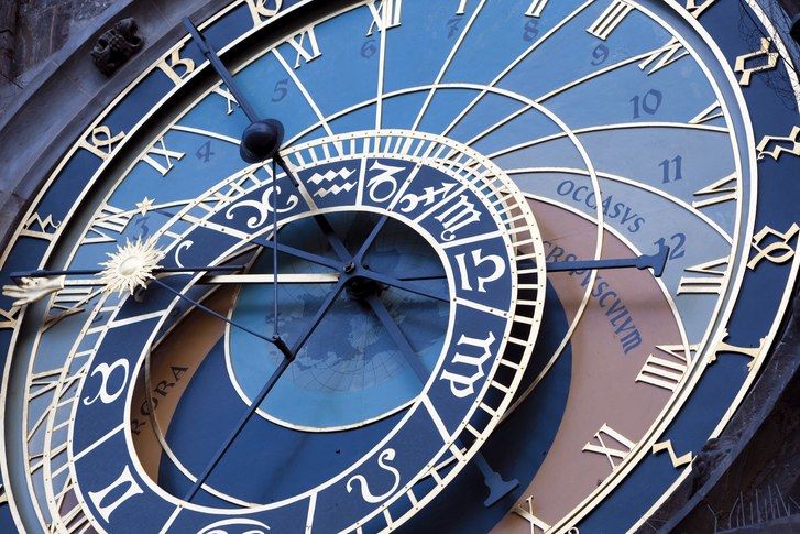 детайл of Astronomical Clock Prague Town Hall