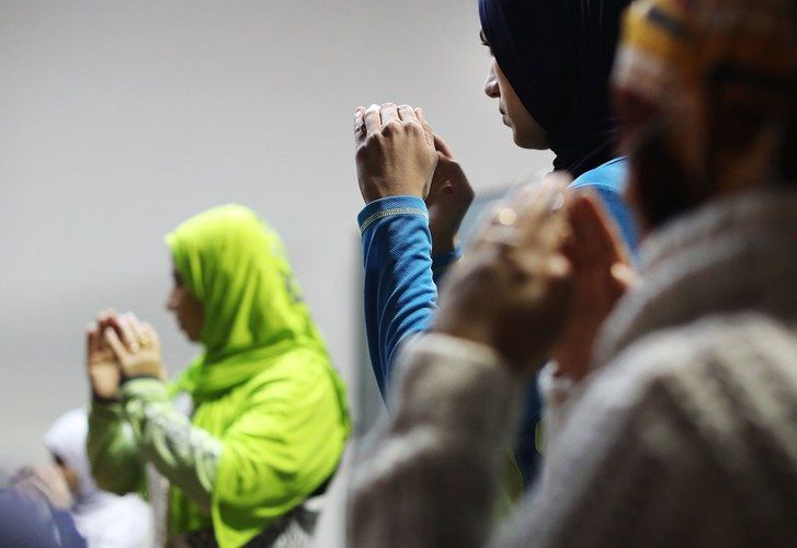 Selbstverteidigung Klasse für muslimische Frauen gehalten