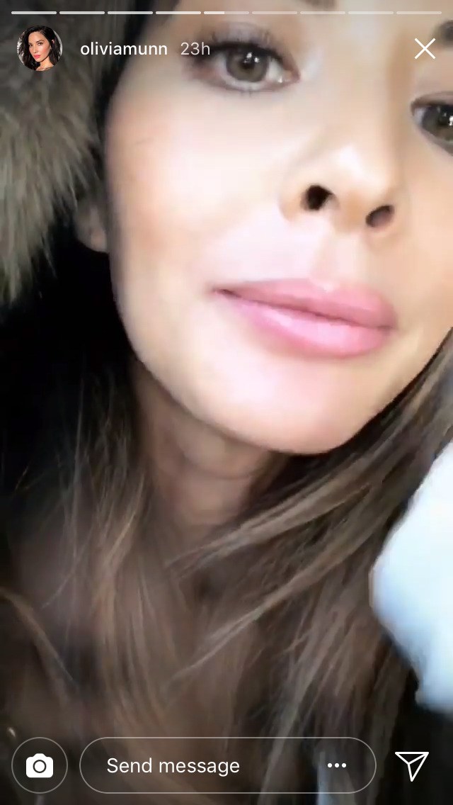 Olivia Munn Lippenstift