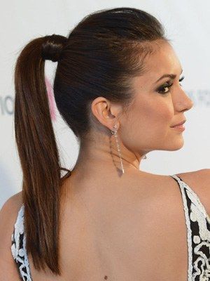 Нина dobrev oscar ponytail