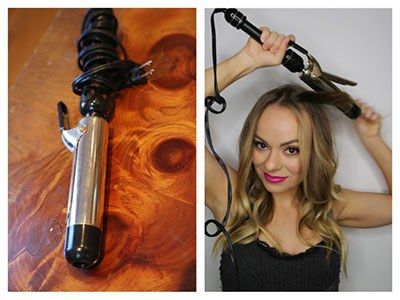 hlasitost tricks curling iron