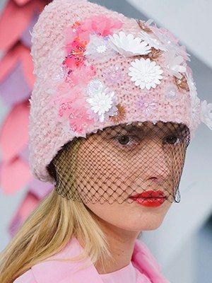 Chanel Spring Couture 2015 Schleier