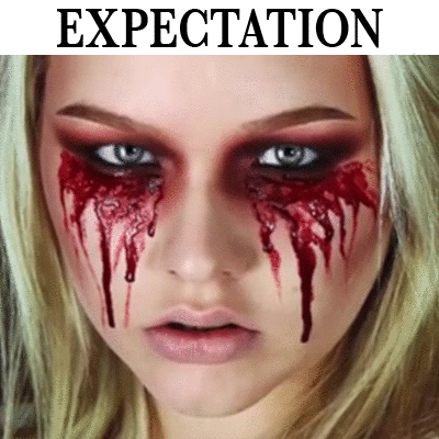 krev halloween makeup tutorial db