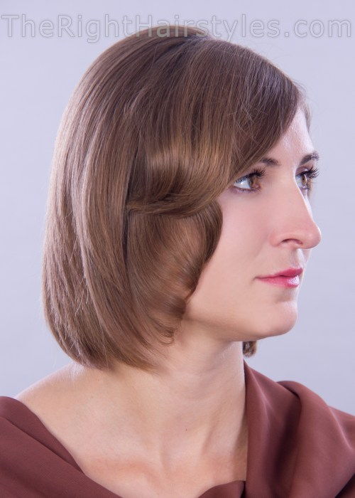 шик hairstyle for fine hair