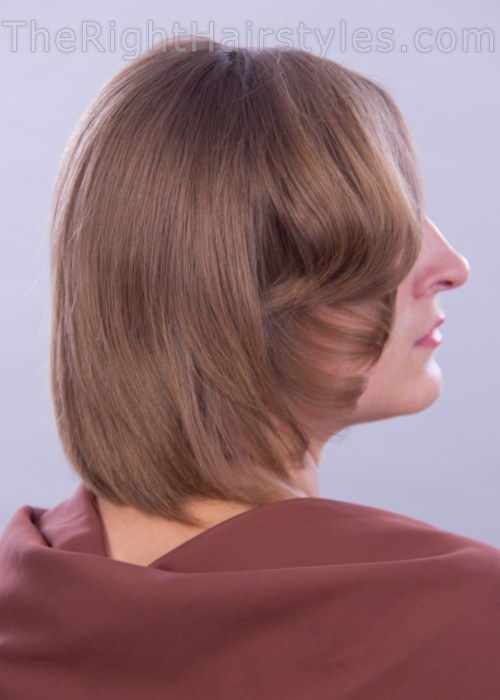 елегантен hairstyle for short thin hair