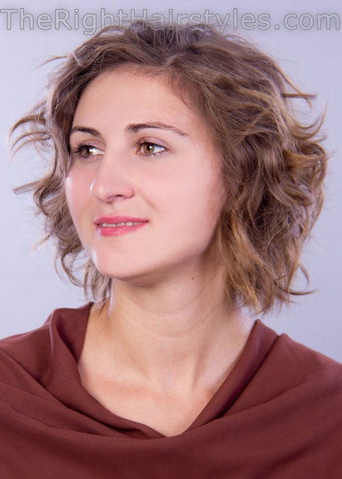 къдрав hairstyle for short thin hair