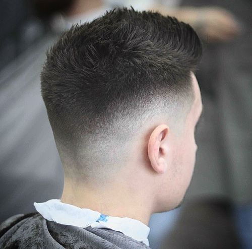 kůže fade for thick hair
