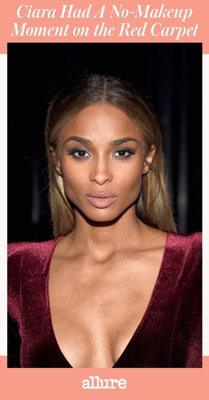 A Ciara No-Makeup Moment Just Happened on the Red Carpe