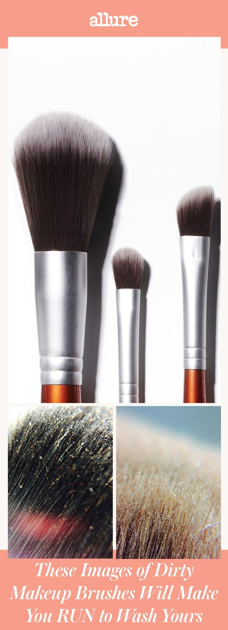 Reddit User Captures Close-Up Pictures of Dirty Makeup Brushes