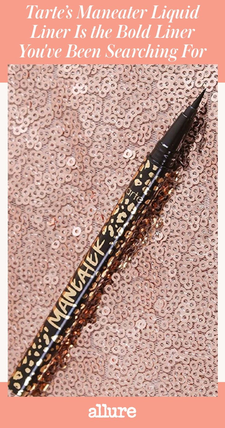 The Tarte Maneater Liquid Eyeliner Is the Quick-Drying, Bold Liner You've Been Searching For