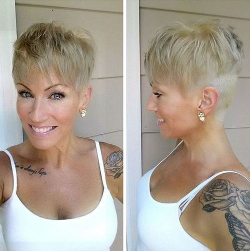 екстра short blonde hairstyle