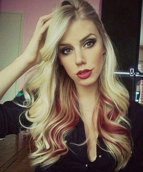 две toned hair color