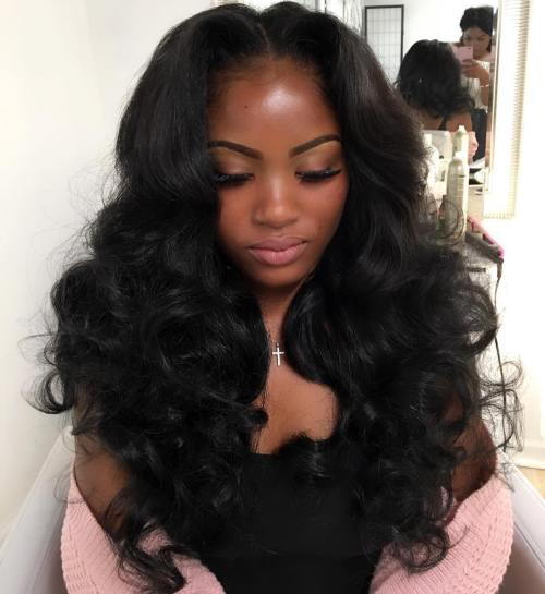 Dlouho Middle Part Sew In