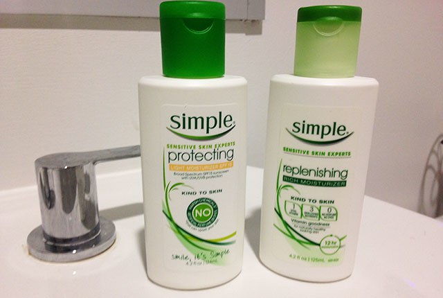 jednoduchý sensitive skin experts moisturizers