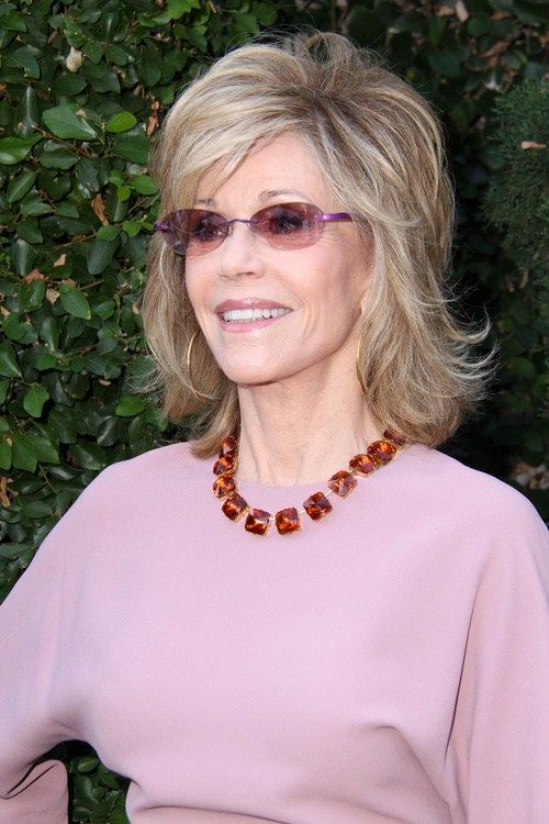 Jane Fonda hairstyle