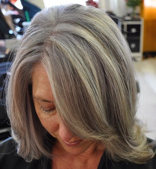 dlouho bob with bangs for older women