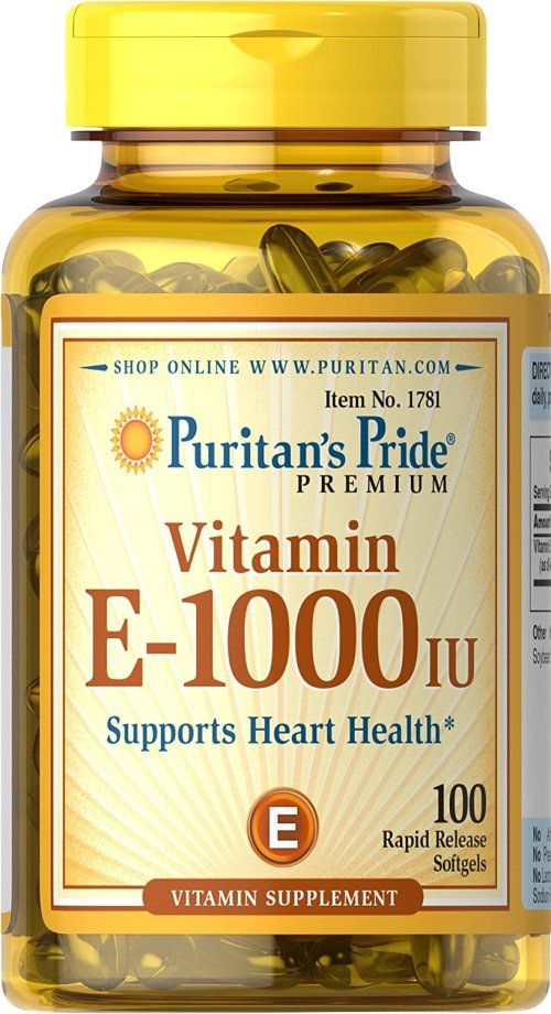 Puritans Stolz Vitamin E