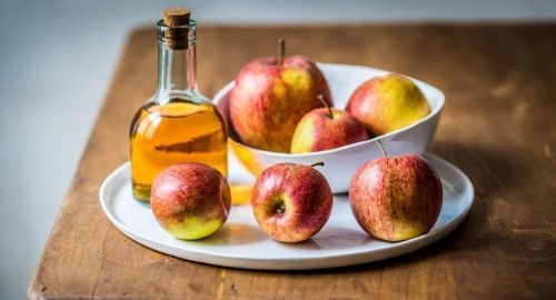 ябълка cider vinegar hair rinse
